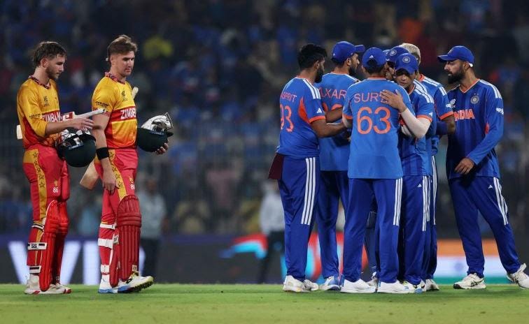 ଜିମ୍ବାୱେକୁ ୭୨ ରନ୍‌ରେ ହରାଇଲା ଭାରତ