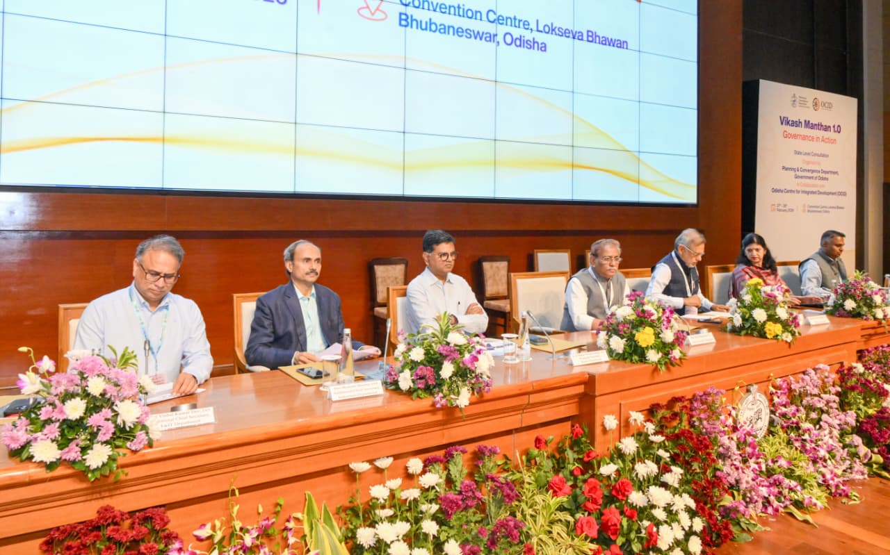 ବିକାଶ ମନ୍ଥନ ସମ୍ମିଳନୀ ୧. ୦: “ସମୃଦ୍ଧ ଓଡ଼ିଶା”: ରାଜ୍ୟର ଉଚ୍ଚ ଅଭିବୃଦ୍ଧି ପାଇଁ ବହୁମୁଖୀ ରୋଡମ୍ୟାପ୍ ପ୍ରସ୍ତୁତ